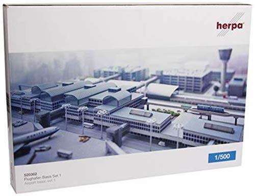 Amazon | Herpa SCENIXシリーズ 空港ターミナルホールベースセット 1 1